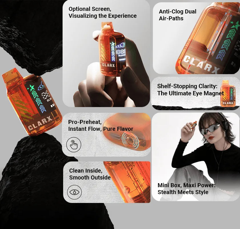 Clarx-Full Transparent Vape